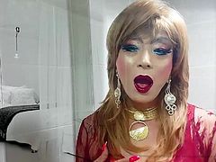 sissy niclo pornstar shemale makeup4