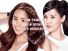 Cum Tribute Kwon Yuri and Seohyun SNSD Girl's Generation #1