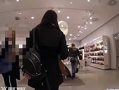 Public Sex in Shopping Mall - Little Caprice