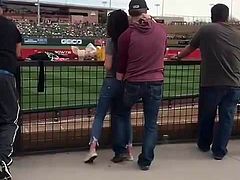 en el estadio