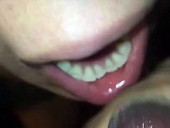 Leche en la boca