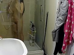Naked Asian Teen Schoolgirl Shower