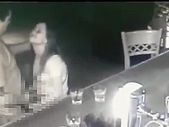 Blowjob in the night club