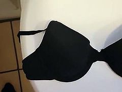 Cum on wifes bra