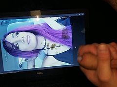 WWE Sasha Banks cum tribute 2