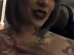 Tattoo Hottie and friend shows of their bodies on periscope