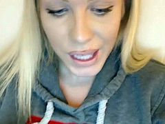 Adorable young shemale on cam