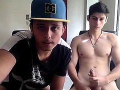 Hungry gay twinks sucking dick
