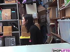 Angel ivi acquires huge ramrod for shoplifting