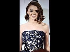 Maisie Williams Cum Tribute