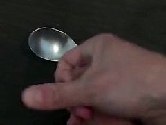 Who wants a spoon of cum ?