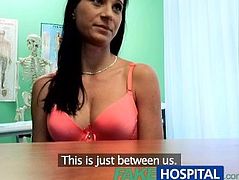 FakeHospital Doctor convinces patient to have office sex