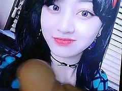 Jihyo (Twice) cumtribute 2