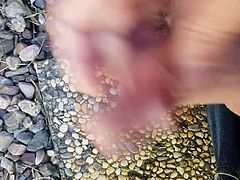outside