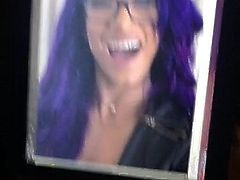 Sasha Banks cum tribute #14