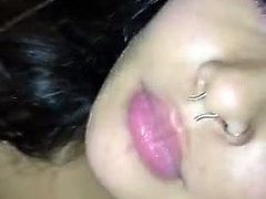 Asian Deepthroating Until he Cums In Her Mouth