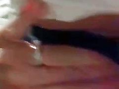Sexy blonde fingering pussy