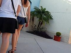 Candid voyeur teen shopping compilation 1