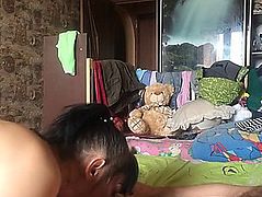 Sex on hidden camera.fearsome cheating wife