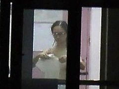 Window Voyeur: Chinese Neighbor Tits