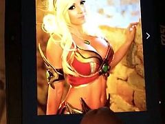 (Tribute) Cumming on Jessica Nigri