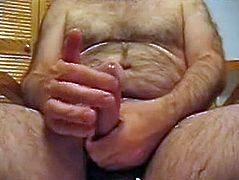 Old men masturbating