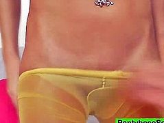 Huge titties beauty Ema Dark pantyhose fetish hump