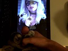 Black Cat Cosplay Cum Tribute