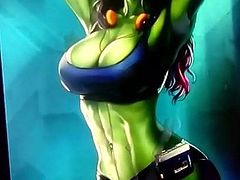 Gamora cum tribute