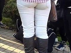 Voyeur Turkisch Jeans Ass so nice Ass
