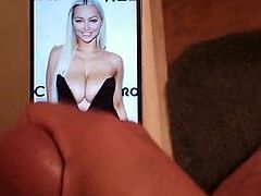 Lindsey pelas cum tribute