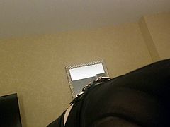 SophieCDBoy givng me blowjob for an oral creampie
