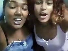 2 sexy black girl doing selfiee 3.mp4