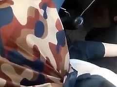Hijab Blast im Auto