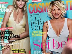 Kaley Cuoco Cum Tribute Cosmopolitan