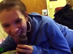 Girl From Tinder Just Wants To Suck Black Cock