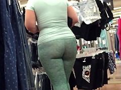 Perfect Thick Big Booty PAWG in Spandex