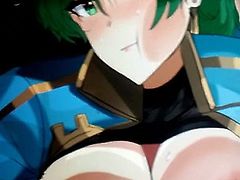 Cum Tribute - Lyn (Fire Emblem)