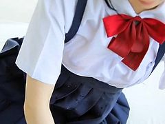 Cute Machida Misana Jav Debut Teen Teases Taking Off Panties