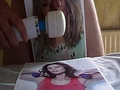 Kimberly Walsh Gloryhole Cumtribute