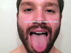 Tongue Fetish - Mick Tongue Video 2