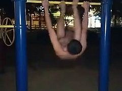 Asia gay at the playground