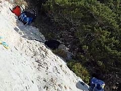 wonderfull ass at Sperone beach Corsica