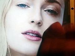 Sophie Turner cum tribute 1