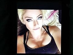 Alexa bliss cum tribute