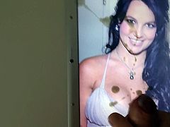 Britney Spears Cum Tribute 72