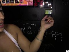 Fitness Chick at the Gloryhole