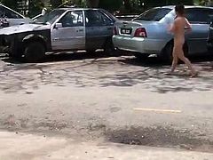 Naked Vietnamese Girl in Malaysia street