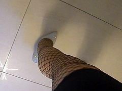heels and fishnet1
