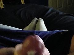 creamy cumshot after edging